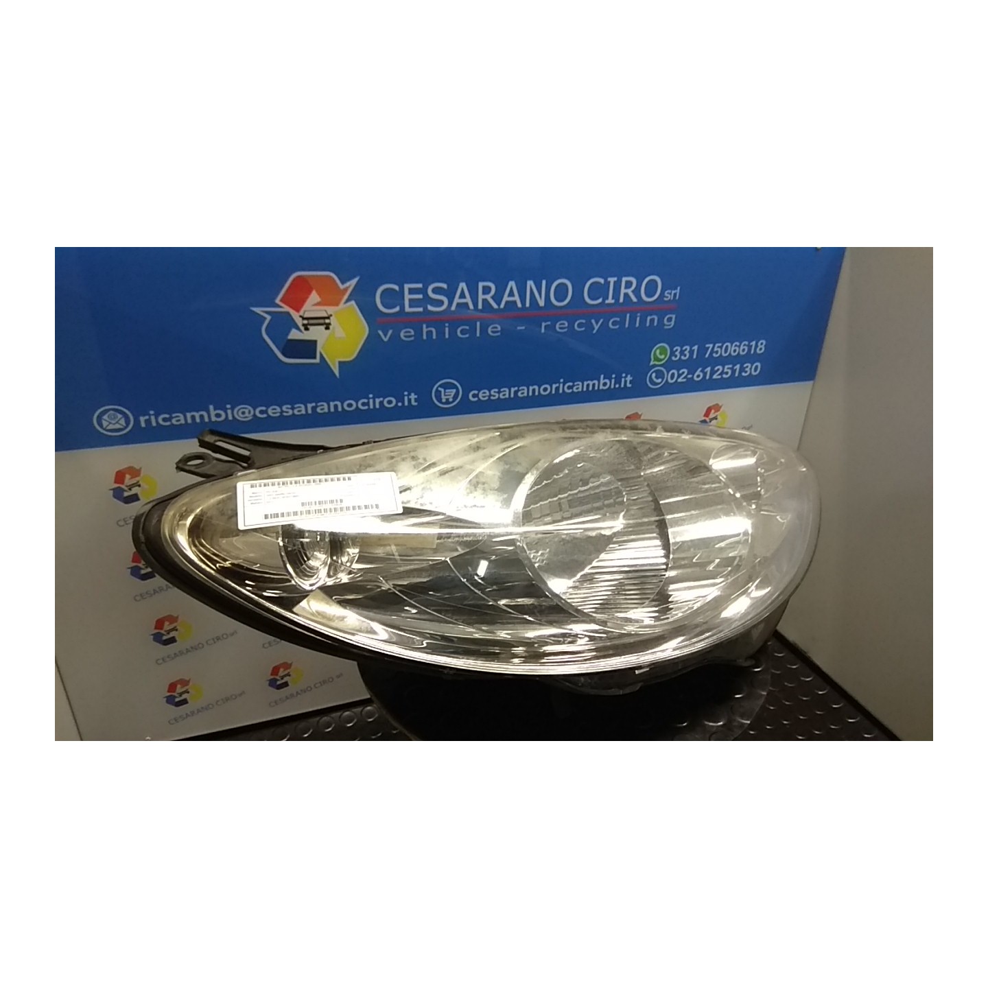 PROIETTORE DX. 077 PEUGEOT 1007 (04/05-06/10) KFV 620649