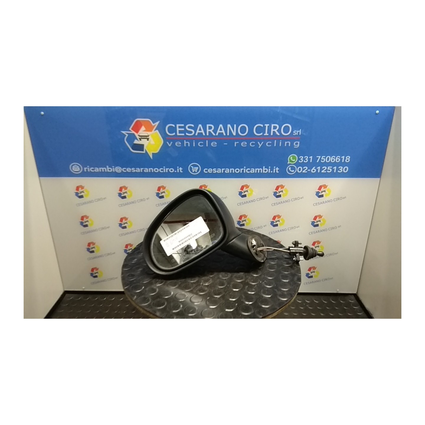 RETROVISORE EST. SX. 014 CHEVROLET (DAEWOO) MATIZ (M200) (04/05-12/10) A08S3 96600405