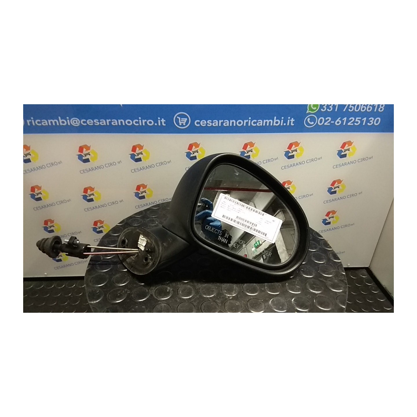 RETROVISORE EST. DX. 015 CHEVROLET (DAEWOO) MATIZ (M200) (04/05-12/10) A08S3 96600221