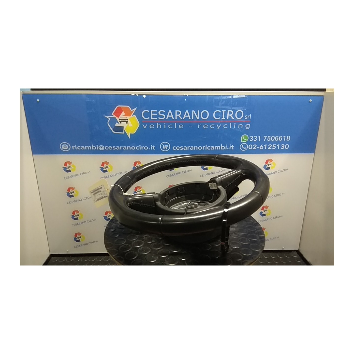 VOLANTE SPORT PELLE 032 AUDI A1 (8X) (05/10-) CAX 8X0419091K1KT