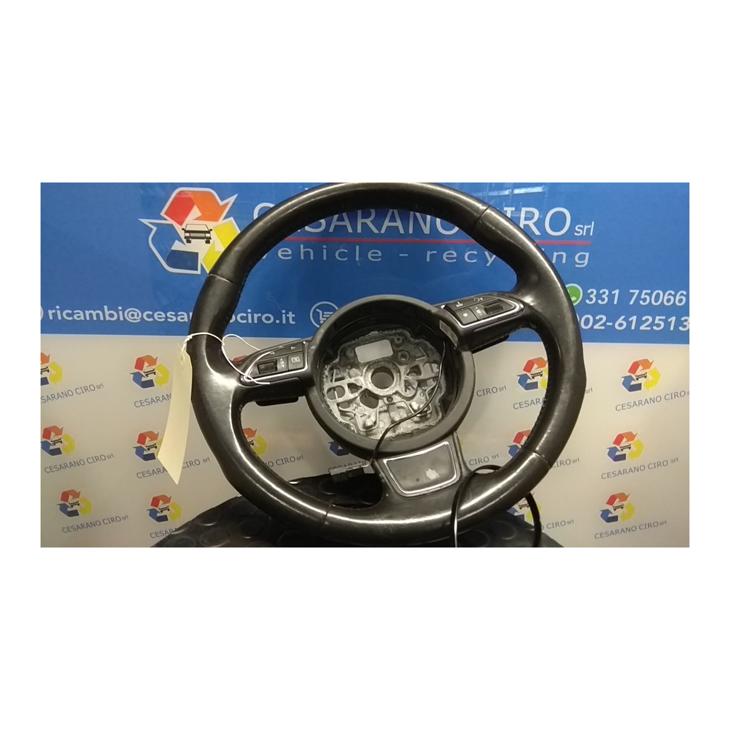 VOLANTE SPORT PELLE 032 AUDI A1 (8X) (05/10-) CAX 8X0419091K1KT