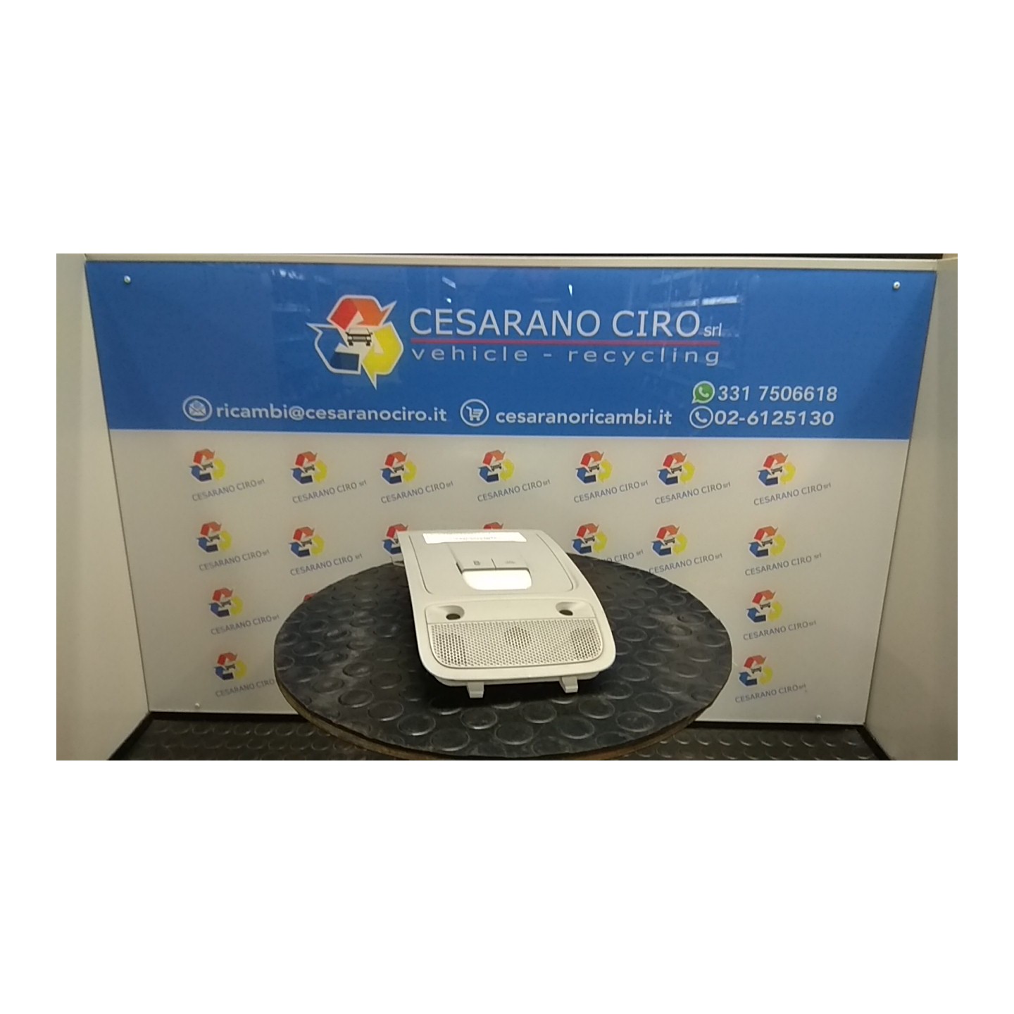 LUCE CORTESIA ANT. TETTO 002 AUDI A1 (8X) (05/10-) CAX 8X0947135AL6PS
