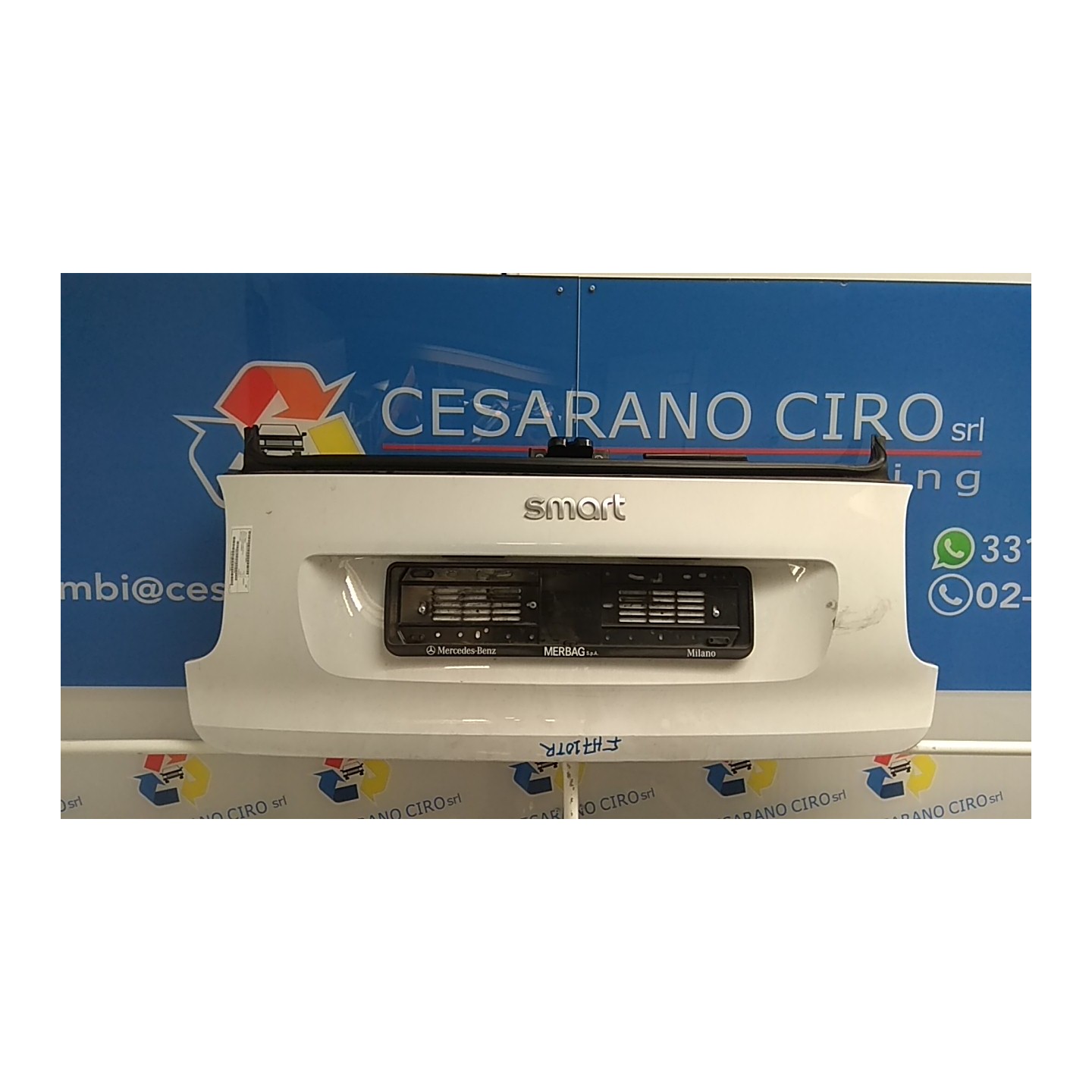 PORTELLO POST. 037 SMART FORTWO (C453) (07/14-) H4D A45374220009999