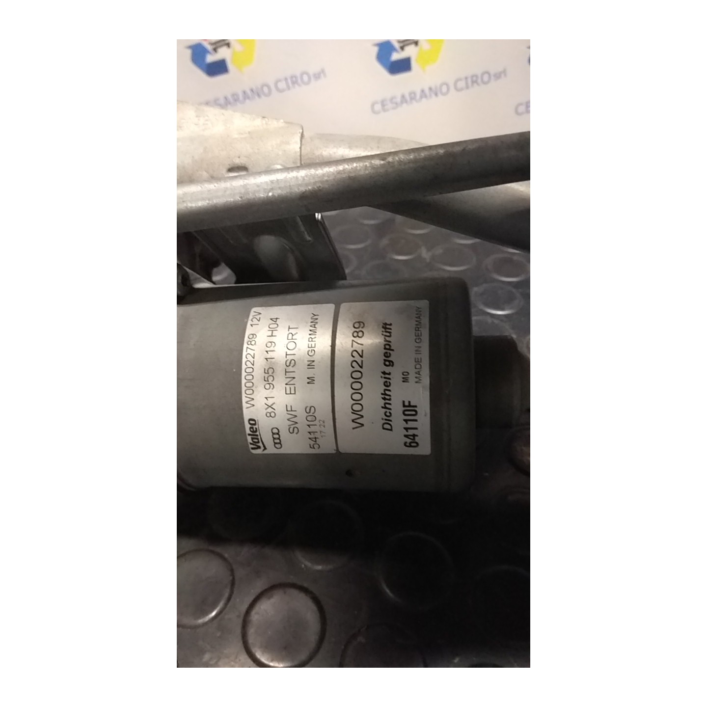 MOTORINO TERGIPARABREZZA 033 AUDI A1 (8X) (05/10-) CAX NB1798003041001