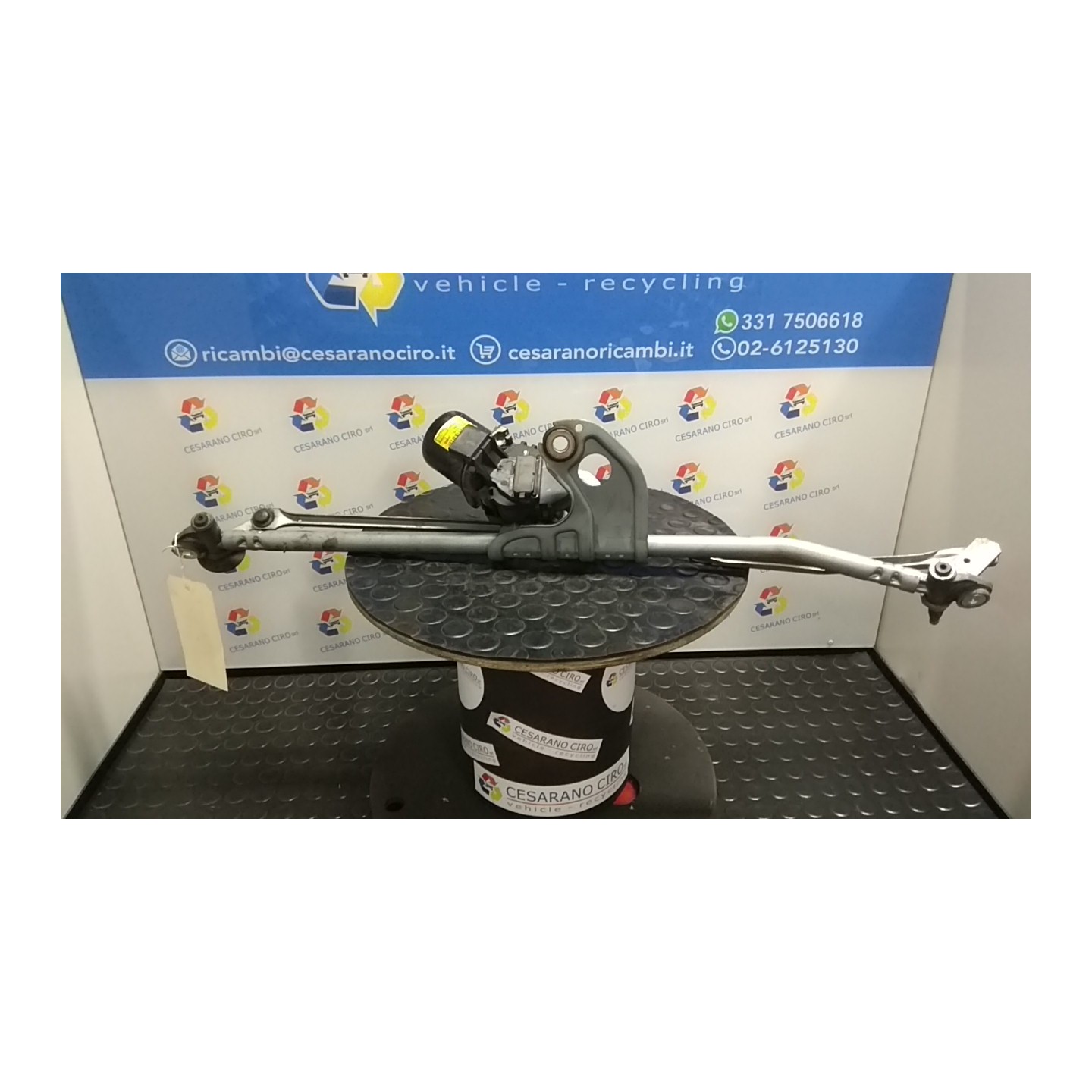 MECCANISMO TERGIPARABREZZA CON MOTORINO 047 MINI MINI (R56) (08/06-08/10) N12B16A 61617138789