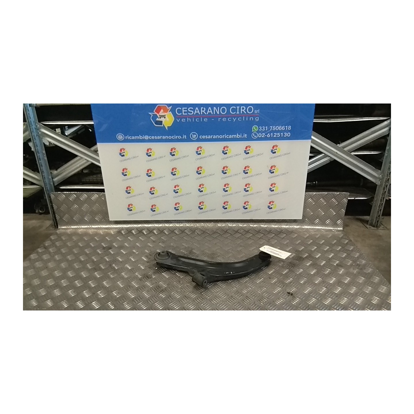 BRACCIO OSCILLANTE SOSP. ANT. SX. 032 RENAULT CLIO 3A SERIE (07/05-05/09) K4JG7 8200744091