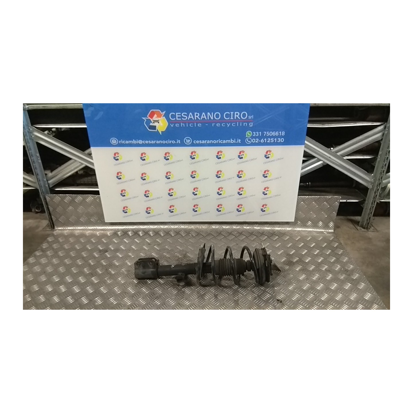 AMMORTIZZATORE ANT. SX. 034 RENAULT CLIO 3A SERIE (07/05-05/09) K4JG7 8200452697