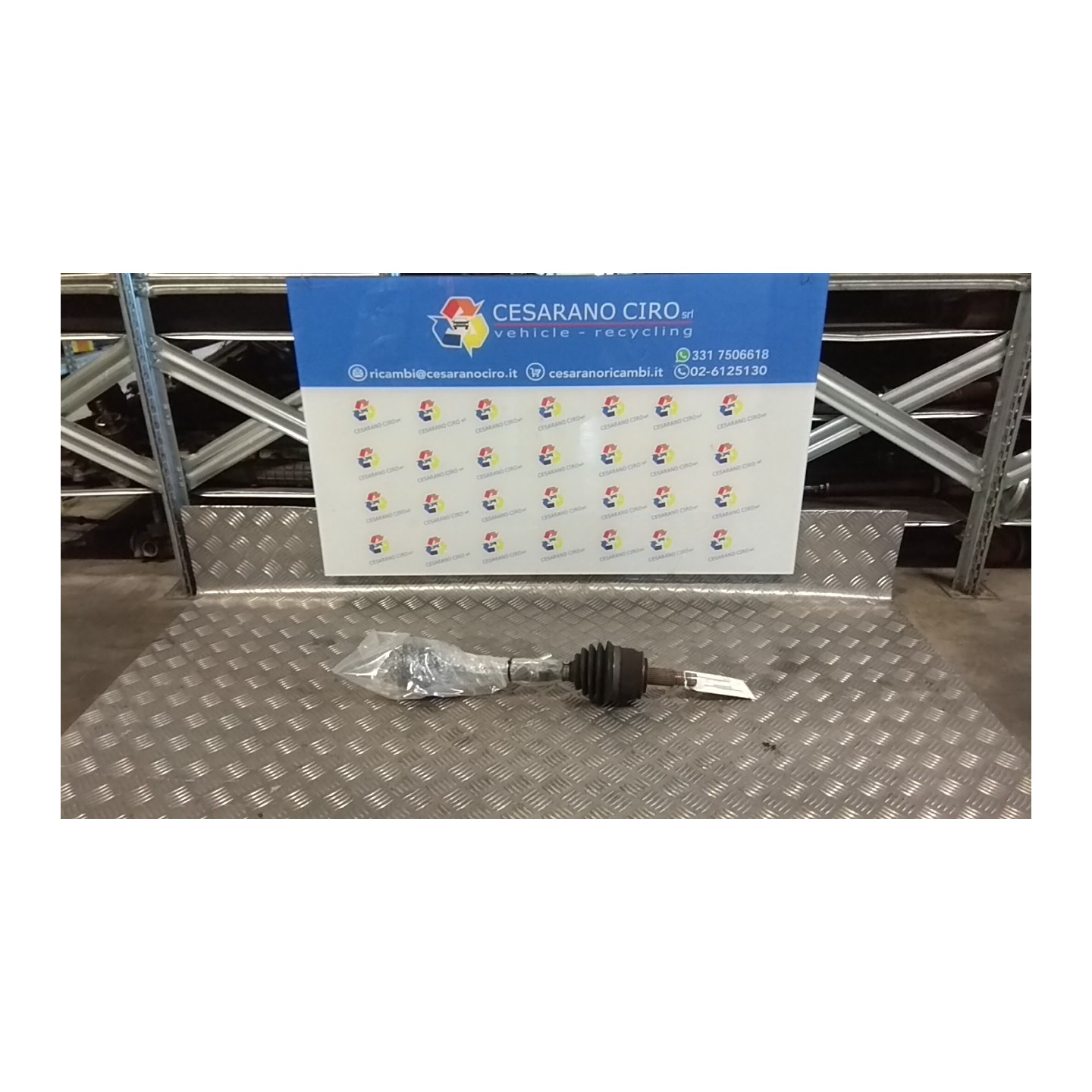 SEMIALBERO ANT. COMPL. SX. 025 ALFA ROMEO GIULIETTA (X7) (03/10-10/13) 940A3000 51806989