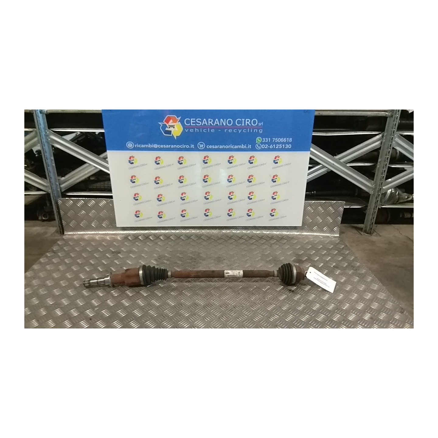 SEMIALBERO POST. COMPL. DX. 030 SMART FORTWO (C453) (07/14-) H4D A4533503600