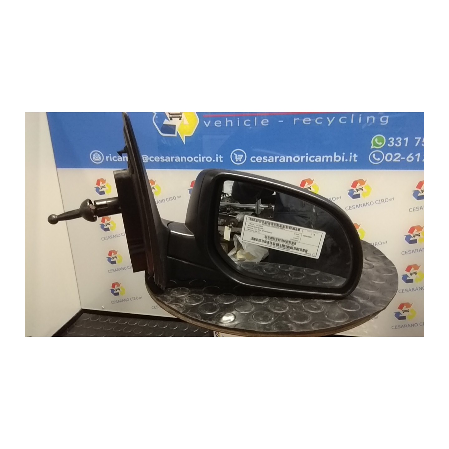 RETROVISORE EST. DX. 012 HYUNDAI I20 (01/09-) G4LA 876201J000