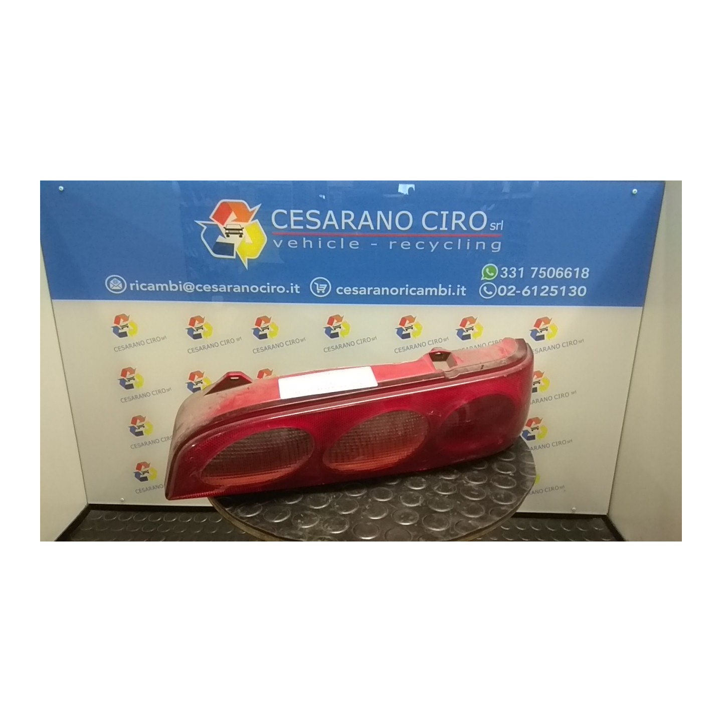 FANALE POST. DX. 019 FIAT 600 (1E) (07/05-12/11) 187A1000 46511337