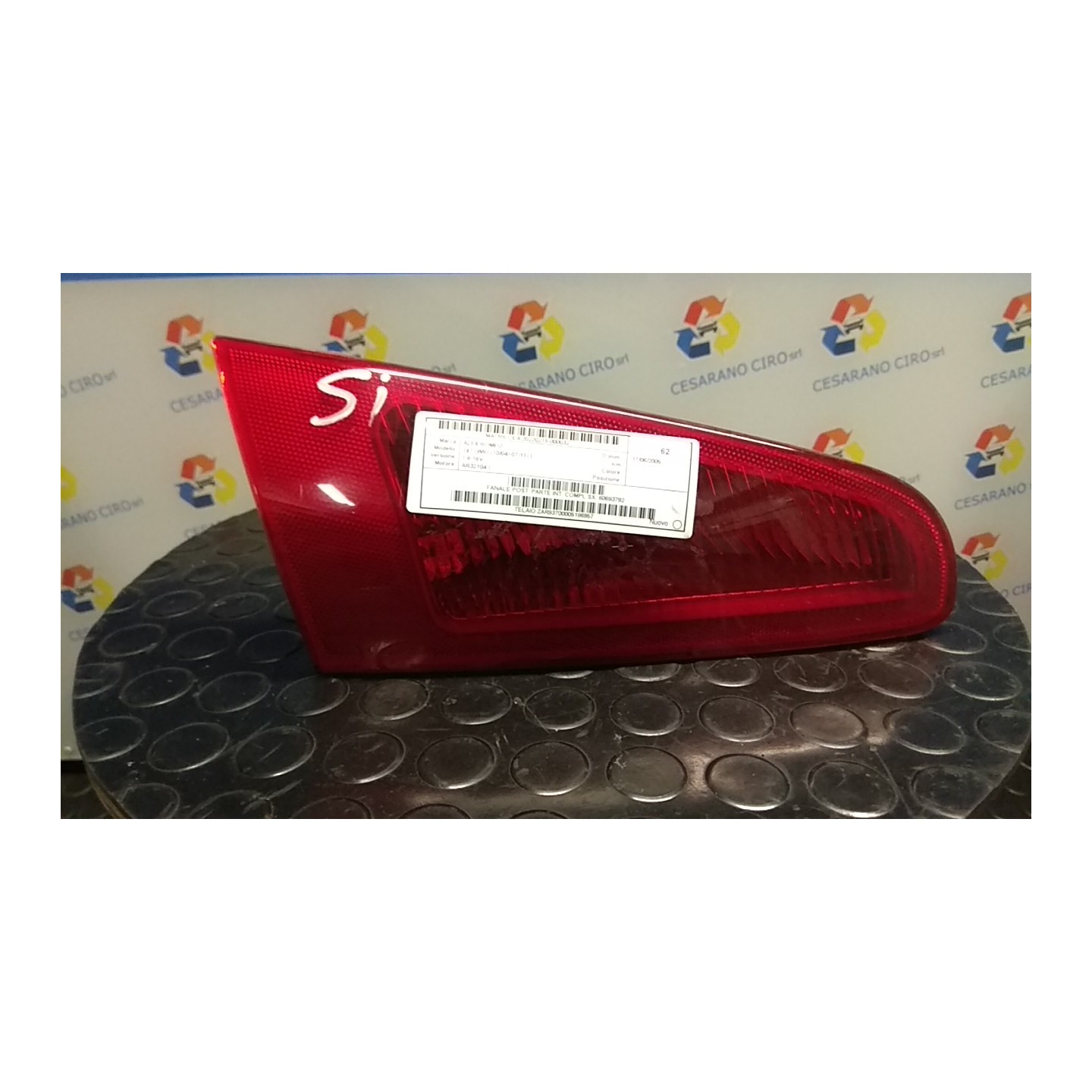 FANALE POST. PARTE INT. COMPL SX. 032 ALFA ROMEO 147 (W8) (10/04-07/11) AR32104 60693792
