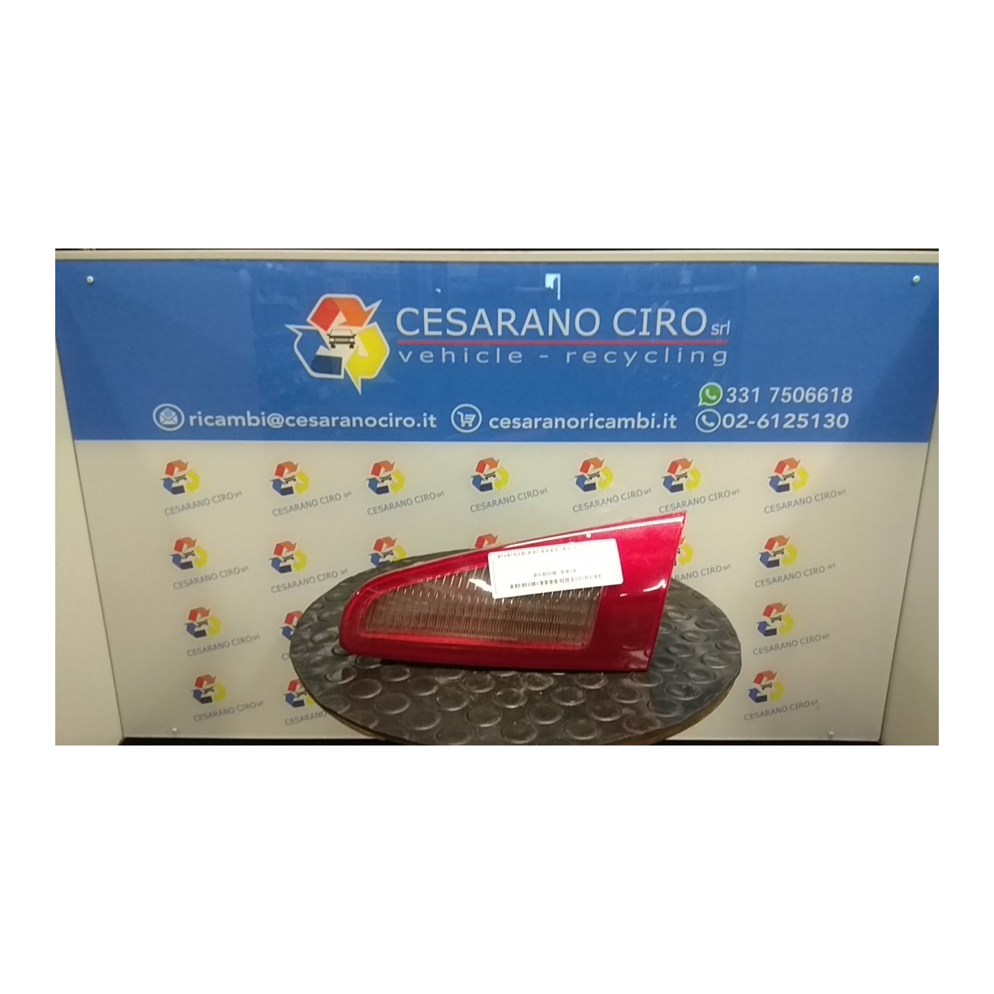 FANALE POST. PARTE INT. DX. 033 ALFA ROMEO 147 (W8) (10/04-07/11) AR32104 60693791