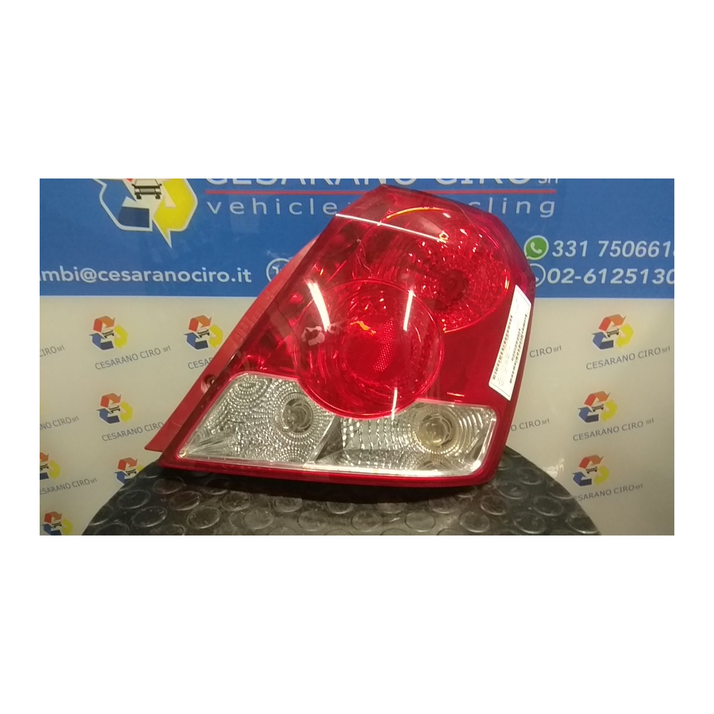 FANALE POST. DX. 084 CHEVROLET (DAEWOO) KALOS (T200) (09/02-01/05) F14S3 96540269
