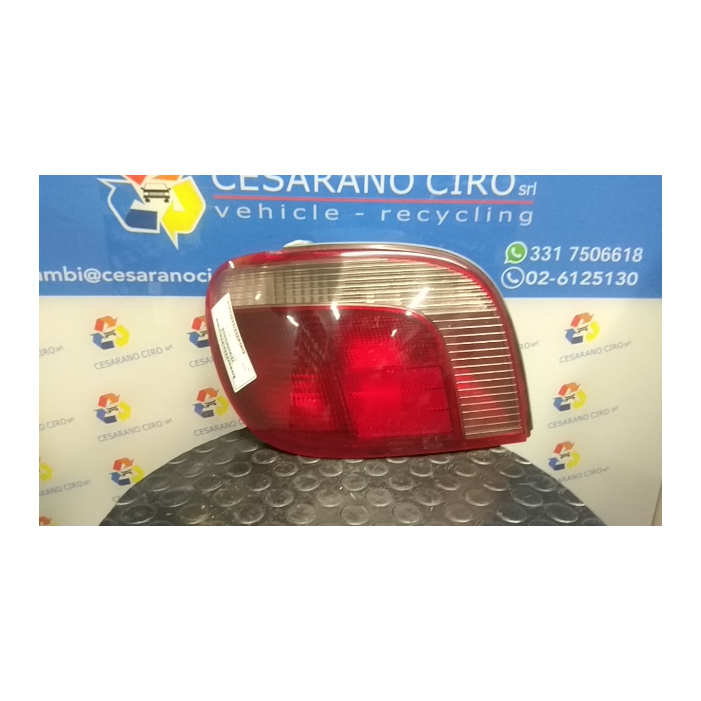 FANALE POST. 08/99-12/02 SX. 109 TOYOTA YARIS (03/99-11/05)     (JPP) 1SZFE 8156052130