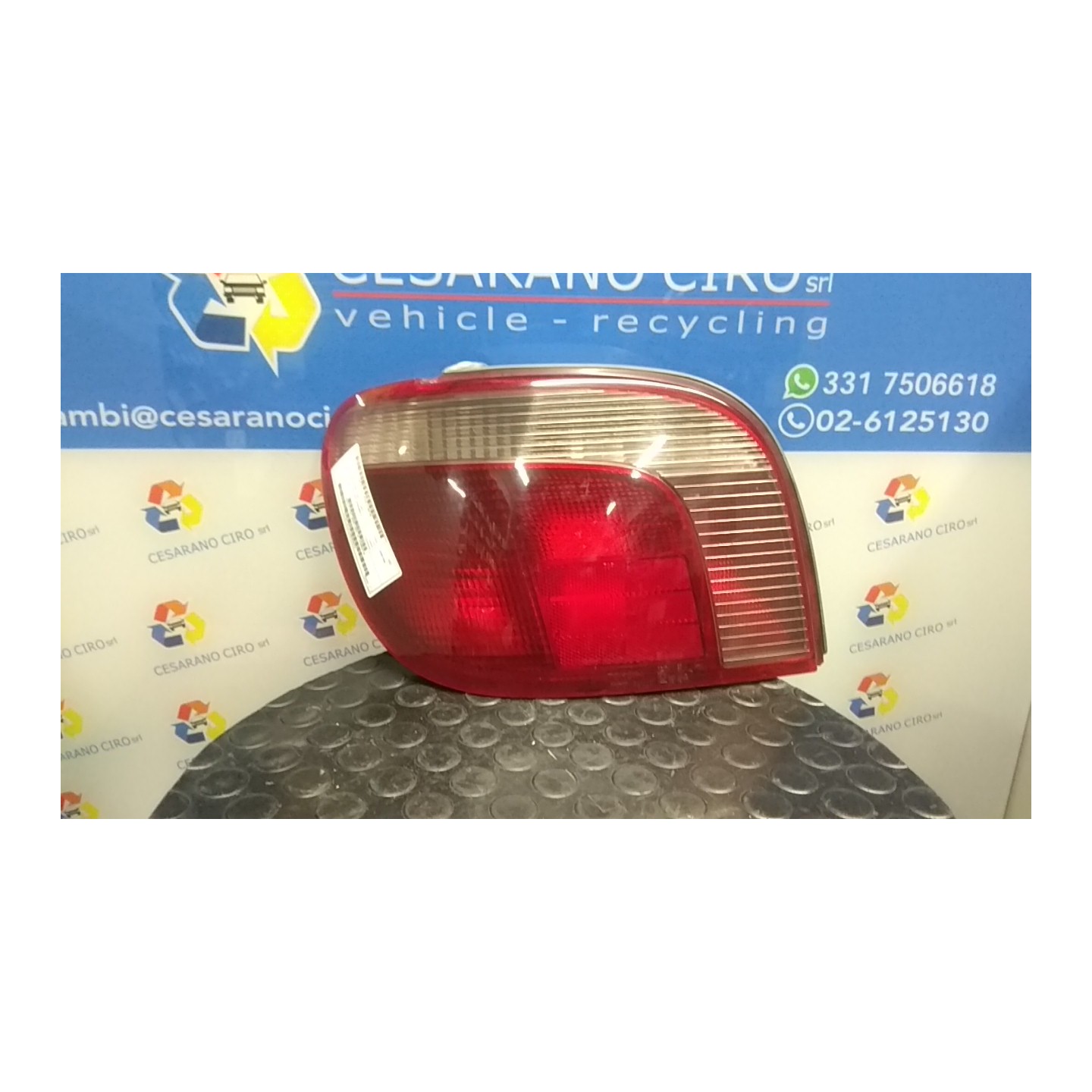 FANALE POST. 08/99-12/02 SX. 109 TOYOTA YARIS (03/99-11/05)     (JPP) 1SZFE 8156052130