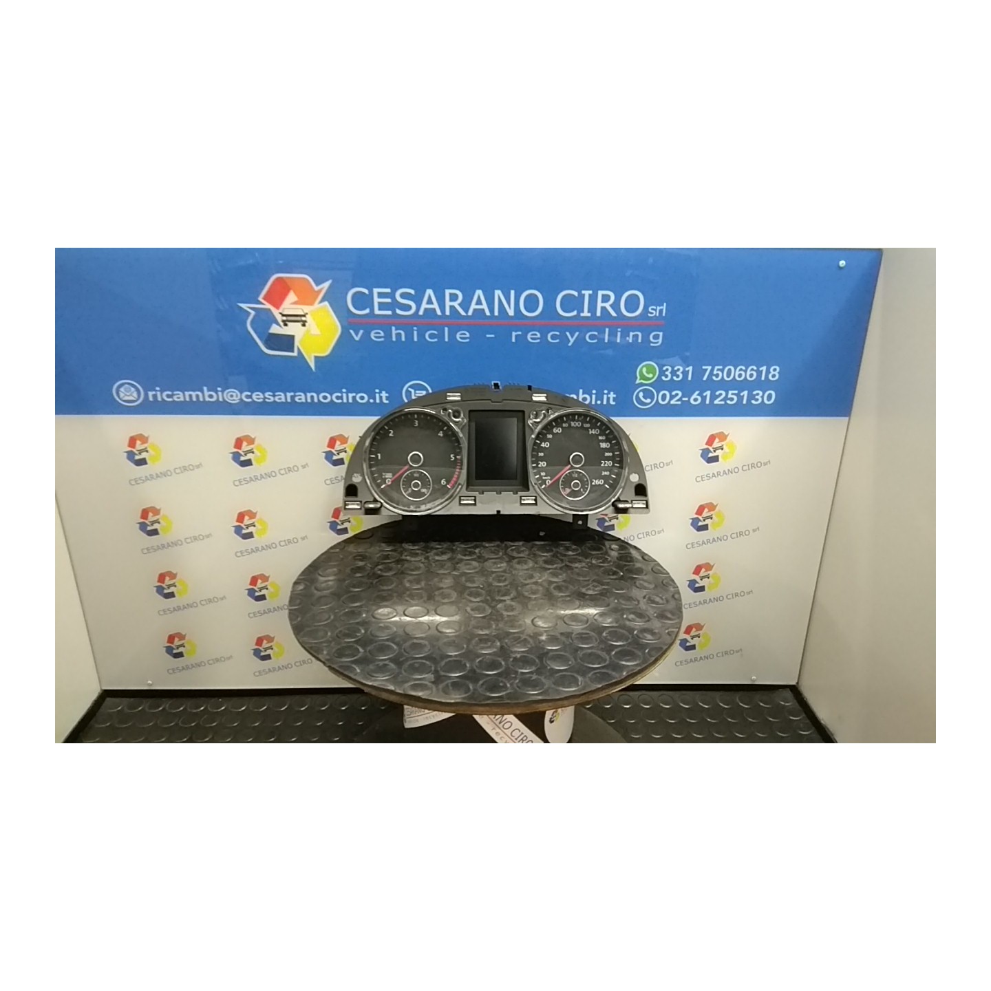 QUADRO STRUMENTI COMPL. T.3C6020000- 007 VOLKSWAGEN PASSAT (3C) (02/05-12/10) CBA 3C0920870AZ01