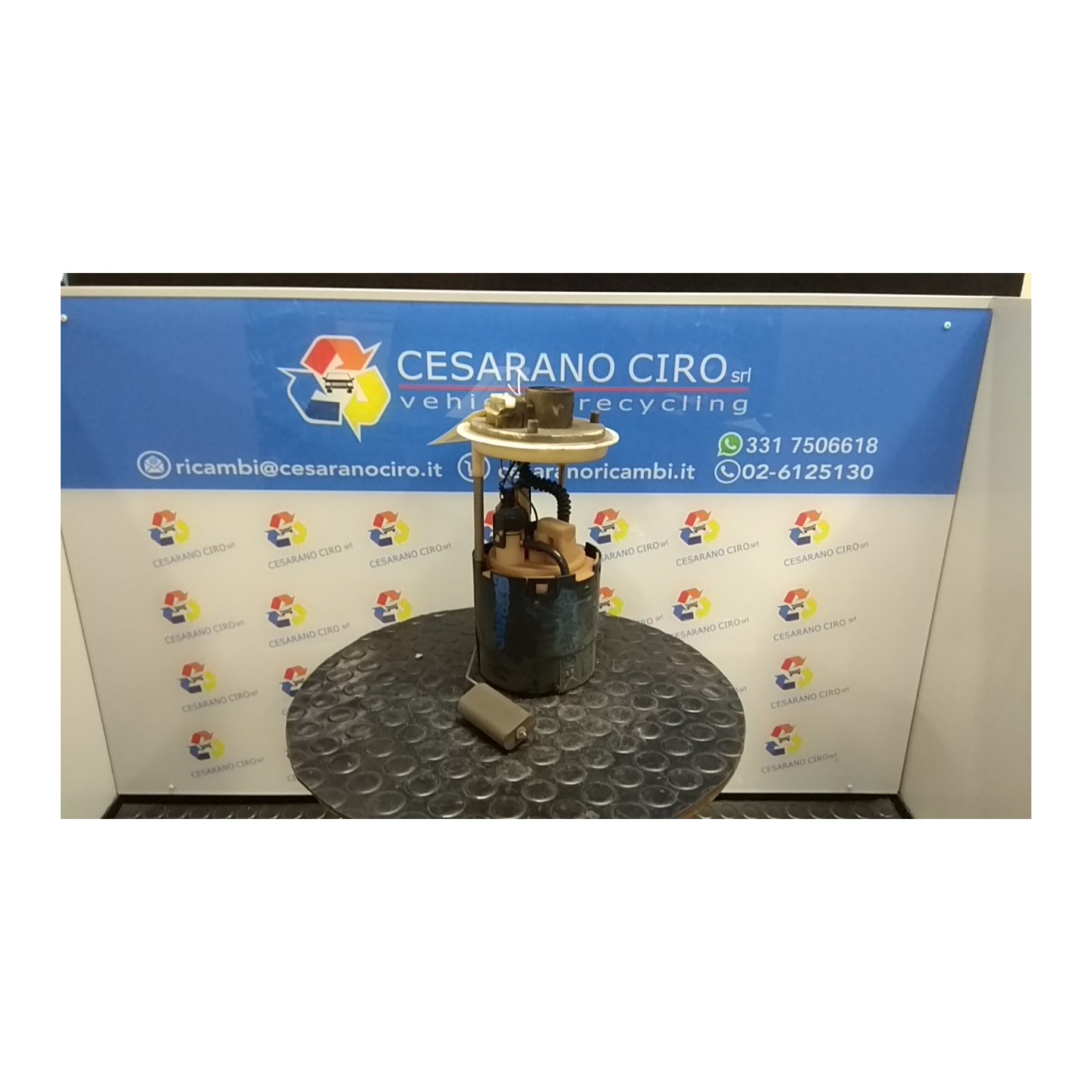 POMPA CARBURANTE C/TRASDUTTORE (GALLEGGIANTE) 121 FIAT PANDA 1A SERIE (03/92-03/04) 187A1000 51718054