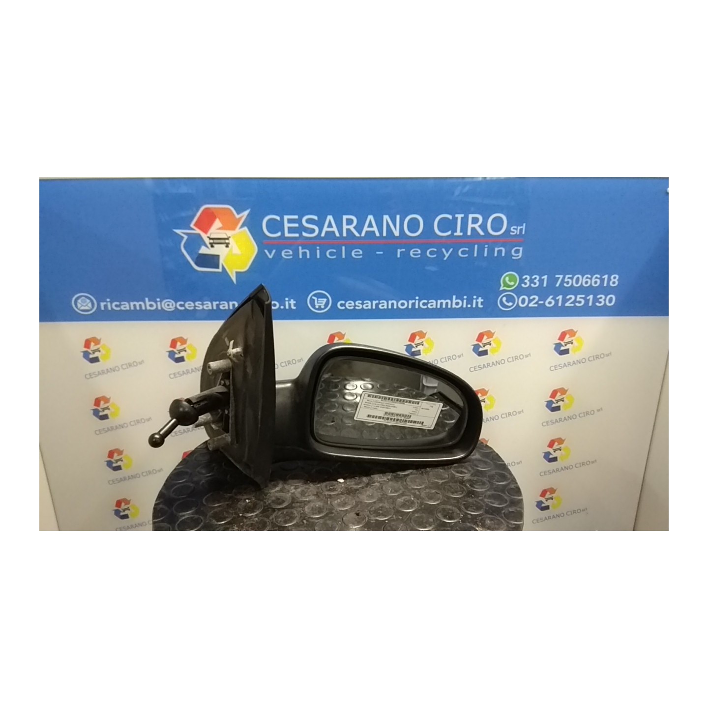 RETROVISORE EST. DX. 086 CHEVROLET (DAEWOO) KALOS (T200) (09/02-01/05) F14S3 96349551