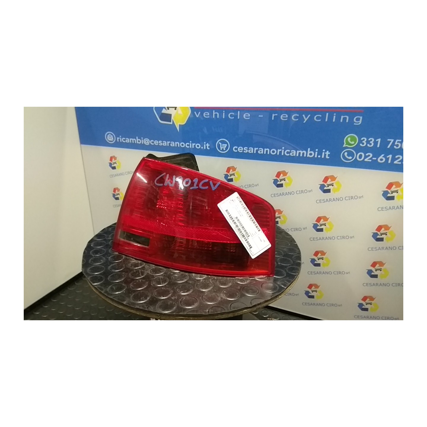 FANALE POST. PARTE EST. DX. 175 AUDI A4 (8E) (10/04-02/08) ALZ 8E5945096