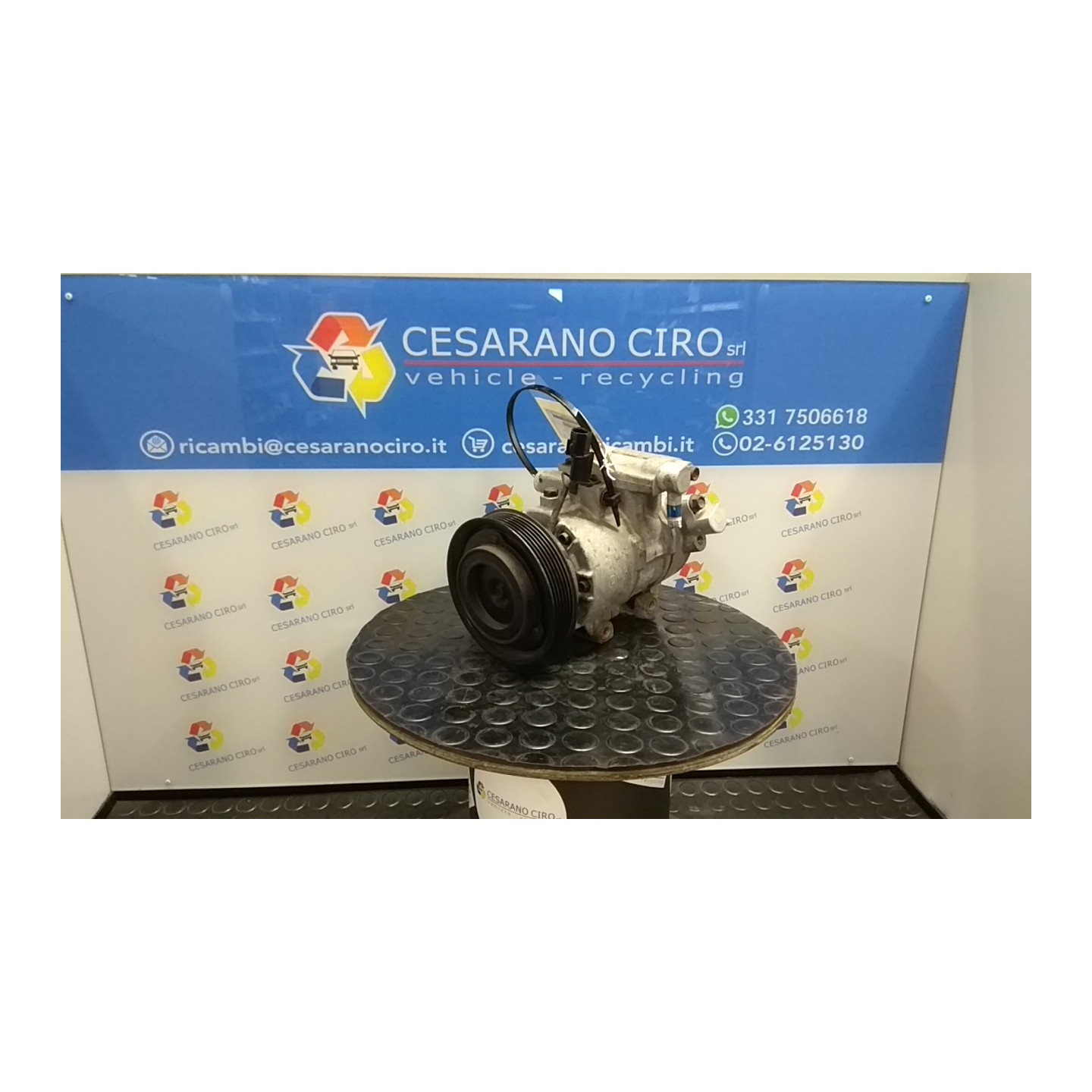 COMPRESSORE A/C 003 HYUNDAI VELOSTER (07/11-) G4FD 977012V000