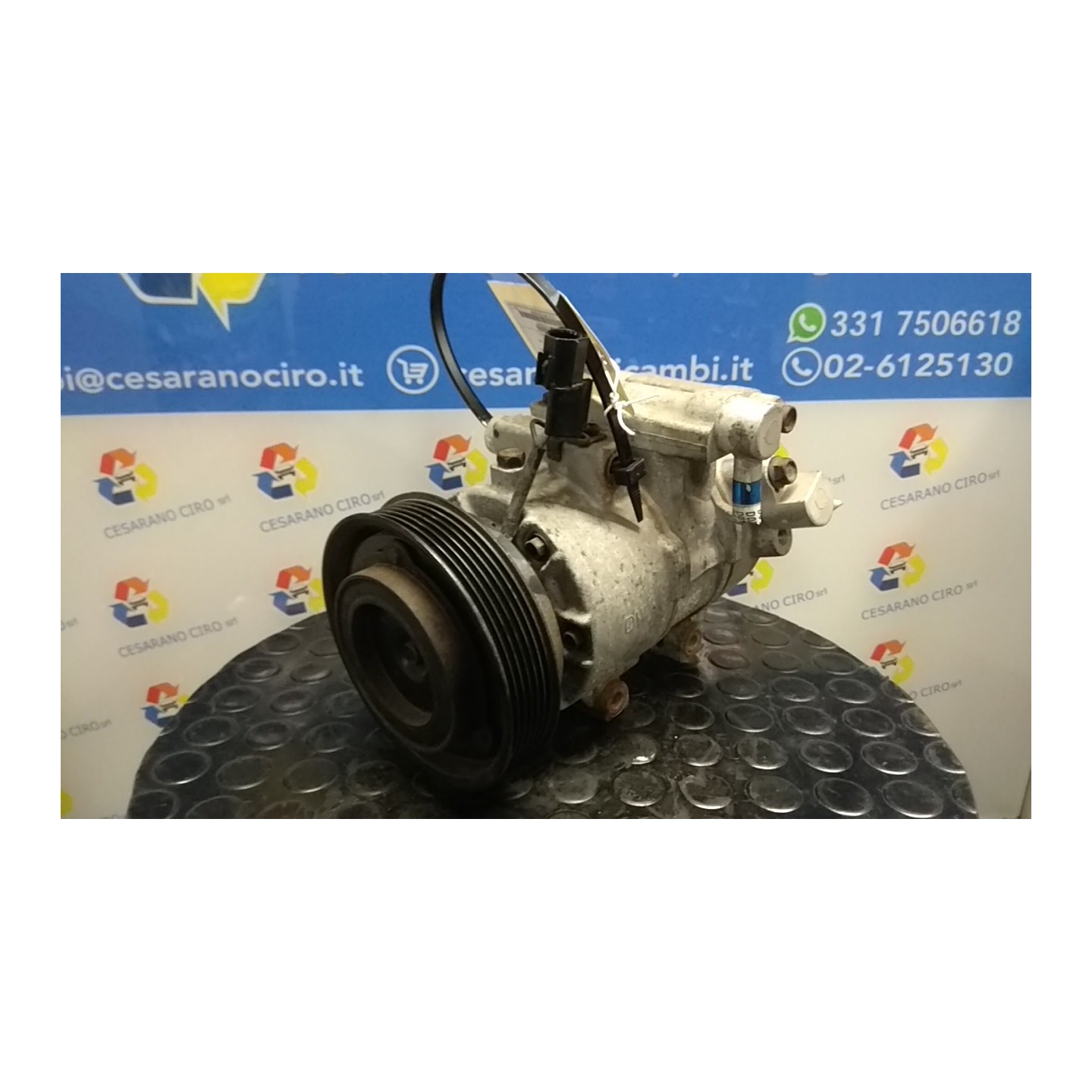 COMPRESSORE A/C 003 HYUNDAI VELOSTER (07/11-) G4FD 977012V000