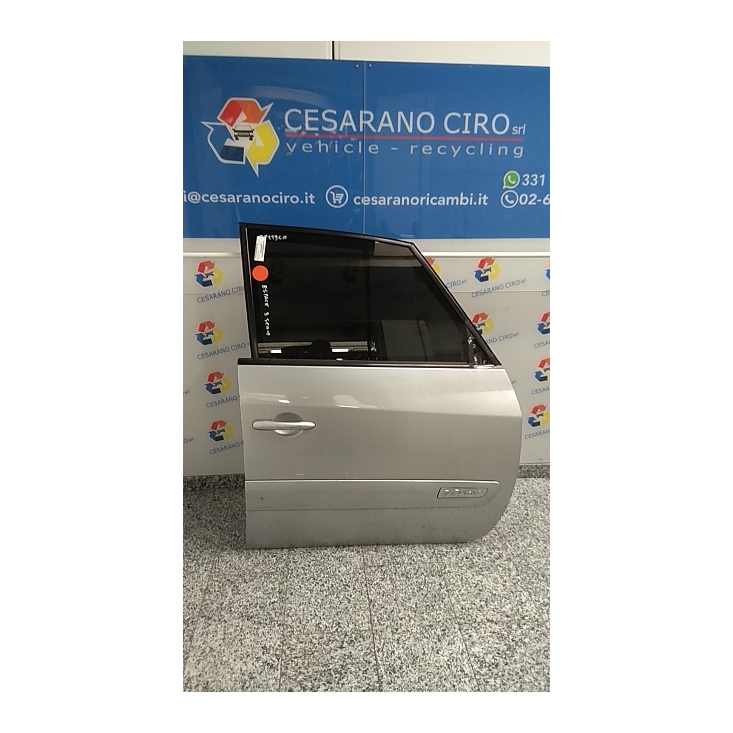 PORTA ANT. DX. 070 RENAULT ESPACE 3A SERIE (03/06-) F4RU7 7751473078
