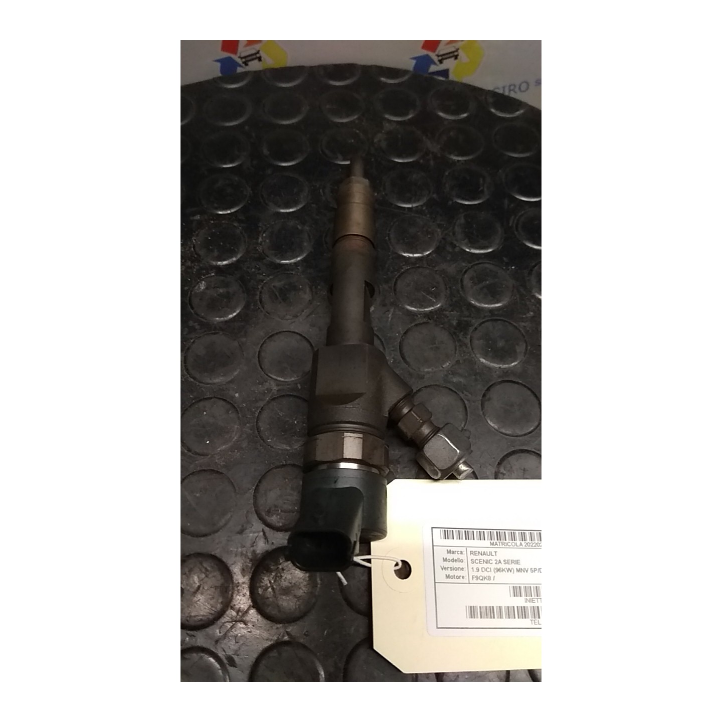 INIETTORE DIESEL 007 RENAULT SCENIC 2A SERIE (06/03-08/09) F9QK8 8200389369