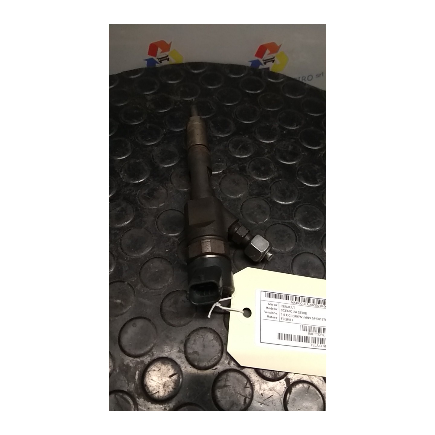 INIETTORE DIESEL 008 RENAULT SCENIC 2A SERIE (06/03-08/09) F9QK8 8200389369