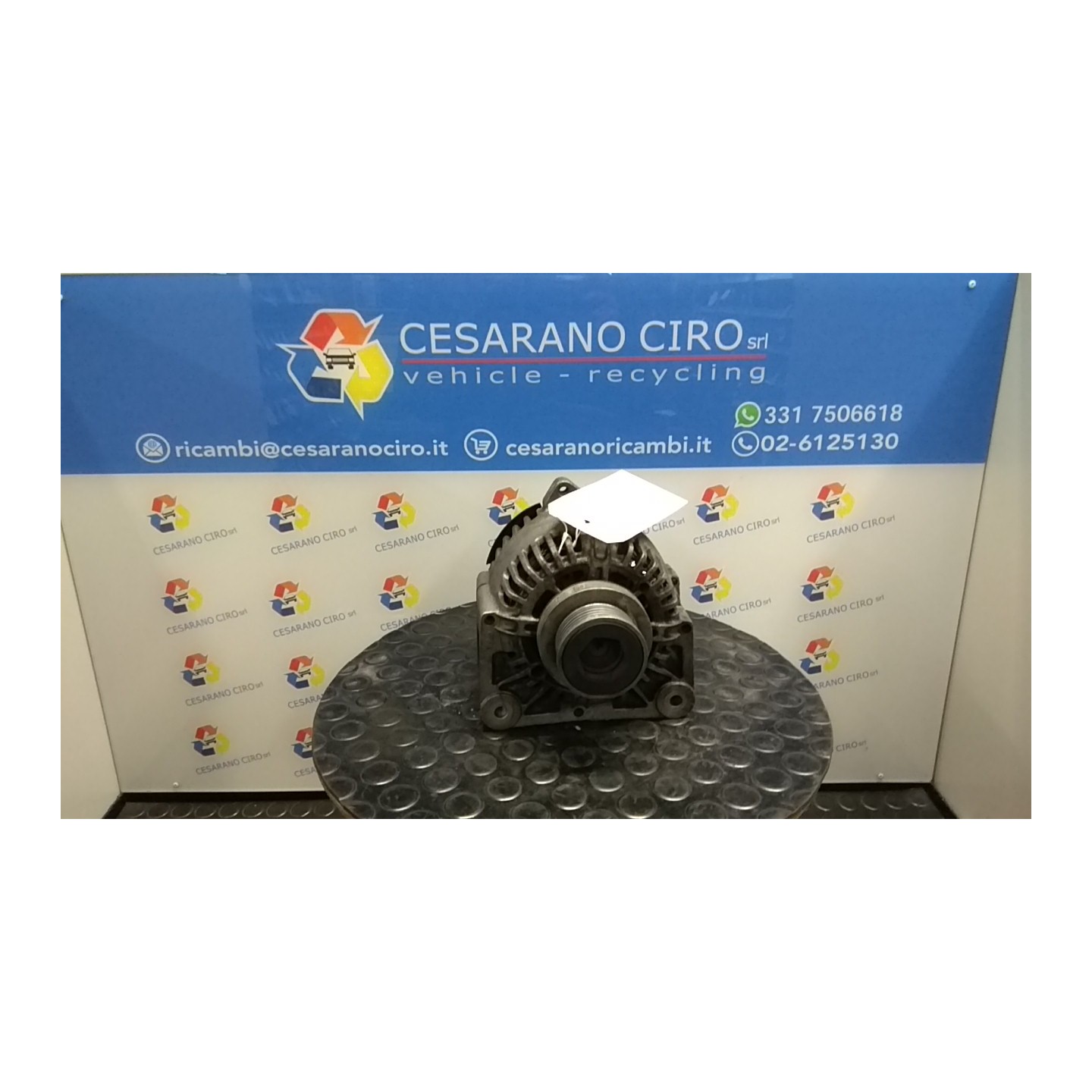 ALTERNATORE VALEO 037 RENAULT MEGANE 2A SERIE (09/02-02/06) K9KD7 8200667608
