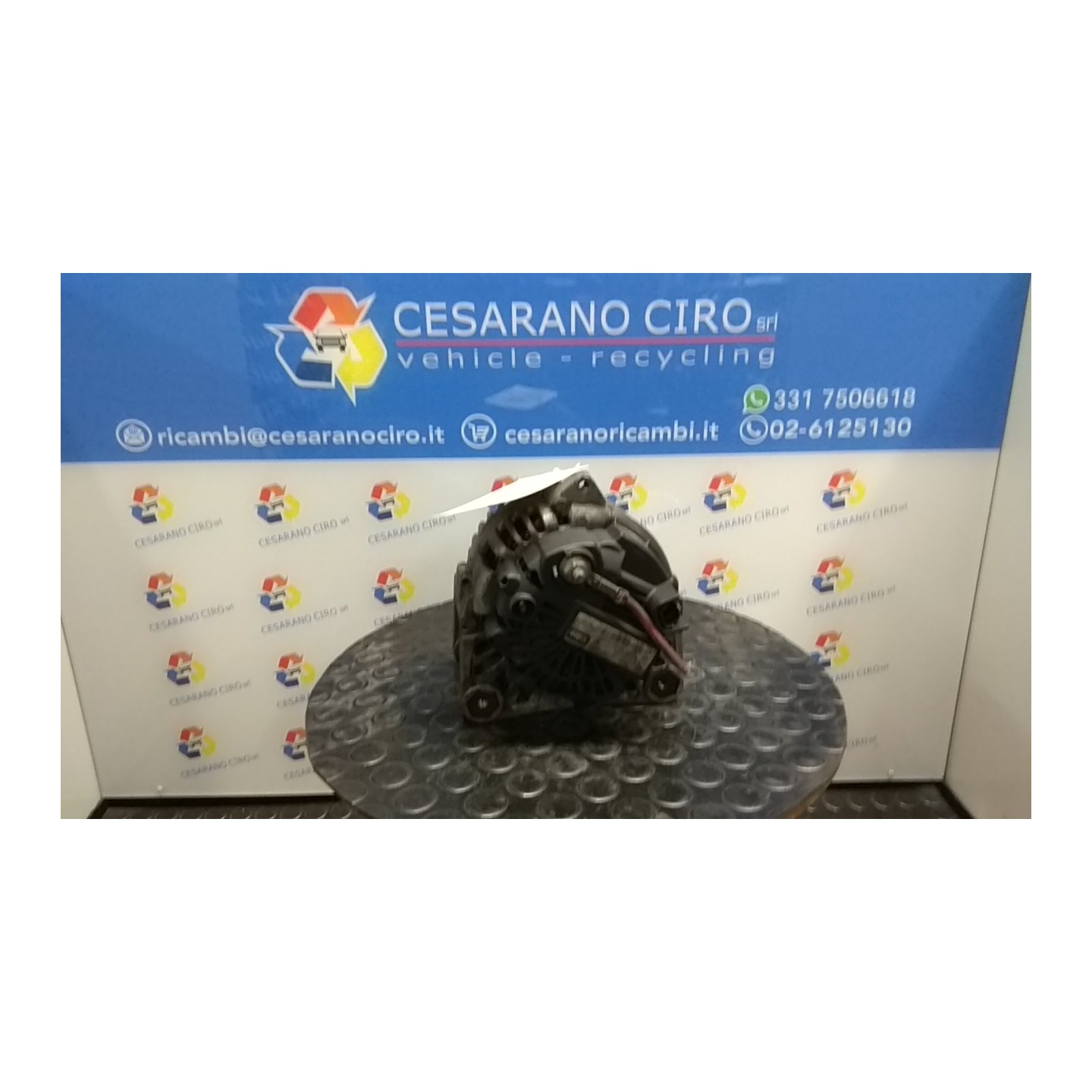ALTERNATORE VALEO 037 RENAULT MEGANE 2A SERIE (09/02-02/06) K9KD7 8200667608