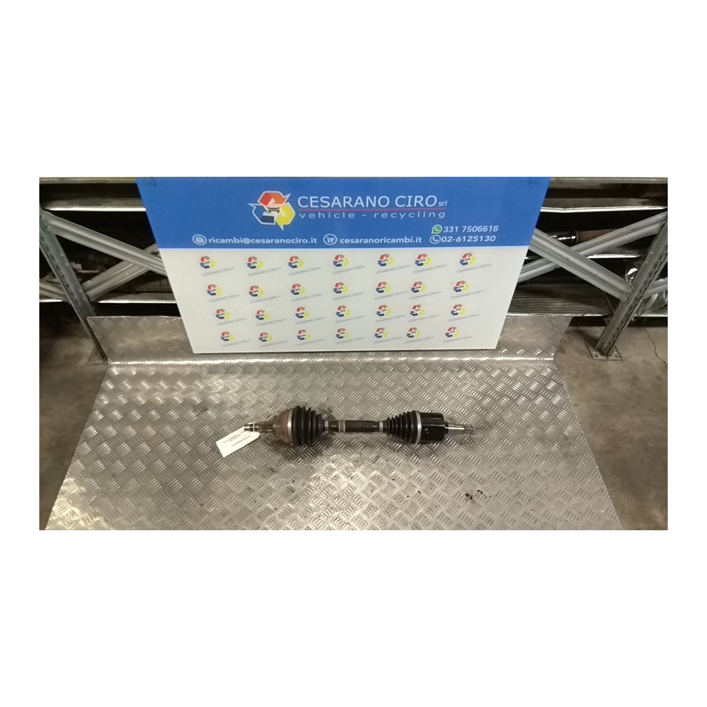 SEMIALBERO ANT. COMPL. SX. 060 ALFA ROMEO 159 (X3/X9) (07/05-06/13) 939B1000 51876355