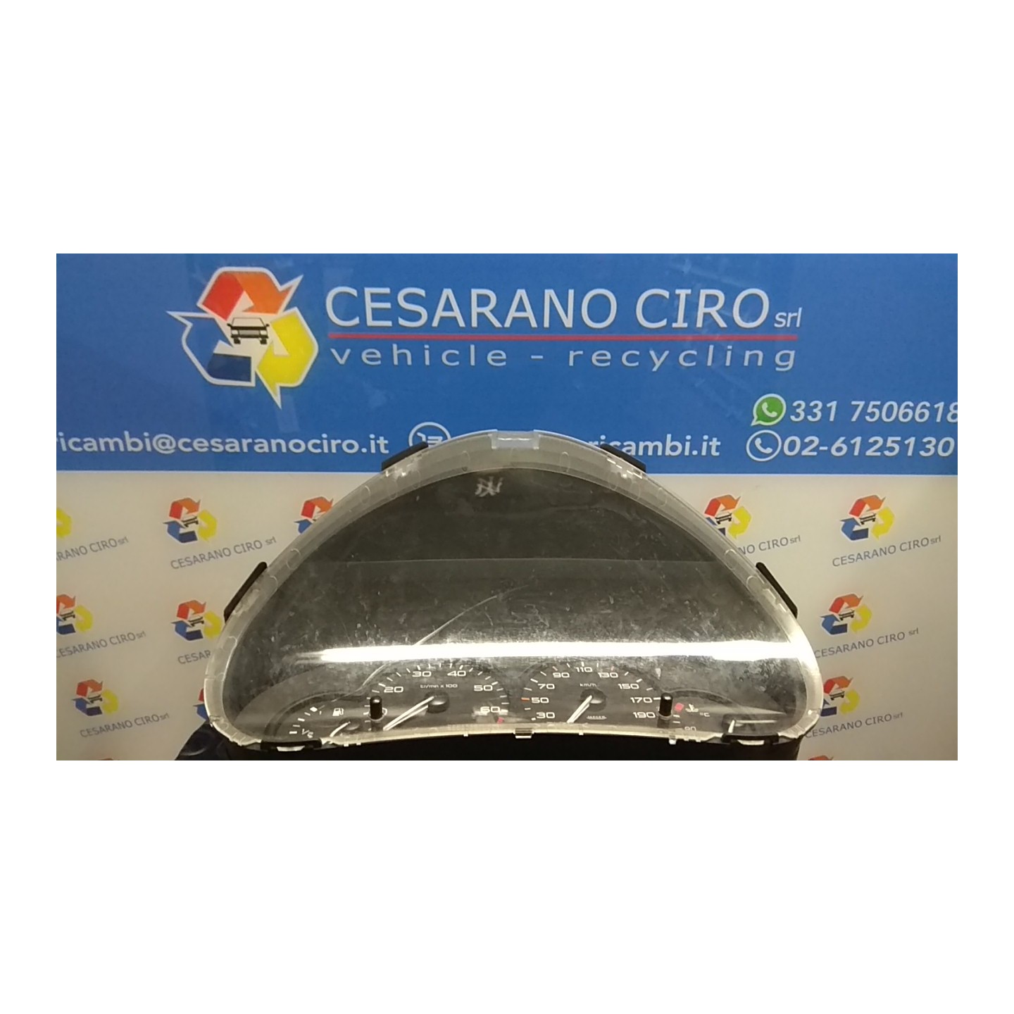 QUADRO PORTASTRUMENTI COMPLETO 007 PEUGEOT 206 (09/98-06/09) KFU 6104X8