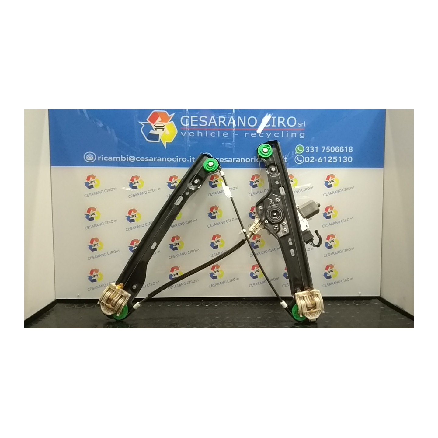 ALZACRISTALLO ELETTR. PORTA ANT. SX. 047 BMW SERIE 3 (E90/E91) (02/05-12/11 204D4 51337140587