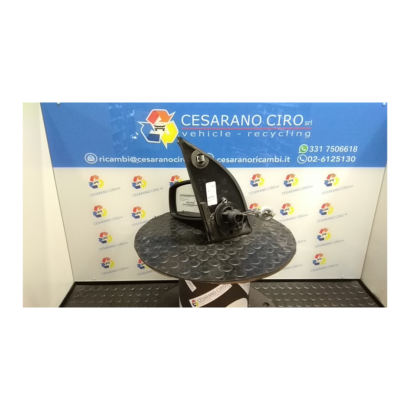 RETROVISORE EST. SX. 029 FIAT PANDA (2Q) (09/03-12/10) 188A4000 735357191