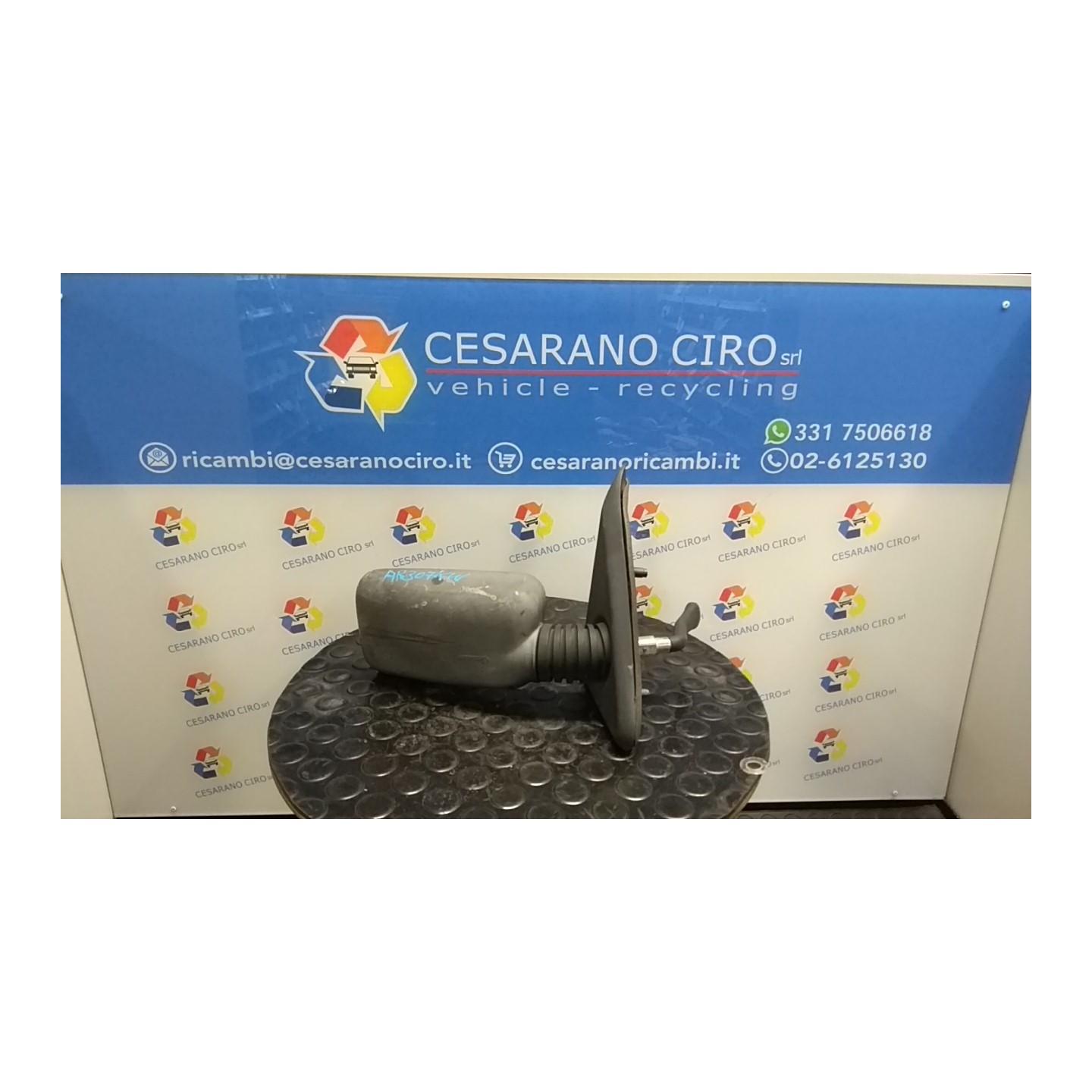 RETROVISORE EST. DX. 033 FIAT PANDA 1A SERIE (03/92-03/04) 1170A1046 5892124
