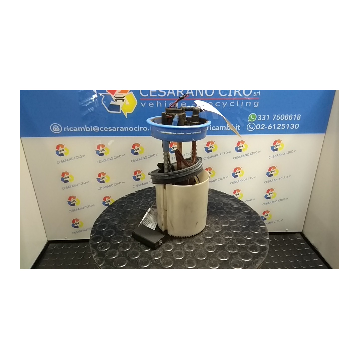 POMPA CARBURANTE C/TRASDUTTORE (GALLEGGIANTE) 027 VOLKSWAGEN POLO (6R) (05/09-10/14) CBZ 6R0919051N