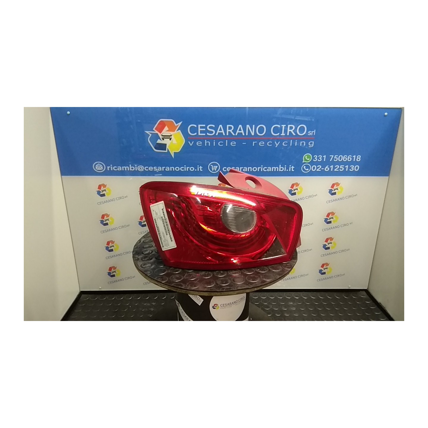 FANALE POST. SX. 040 SEAT IBIZA (6J) (05/08-03/13) CGP 6J4945095A