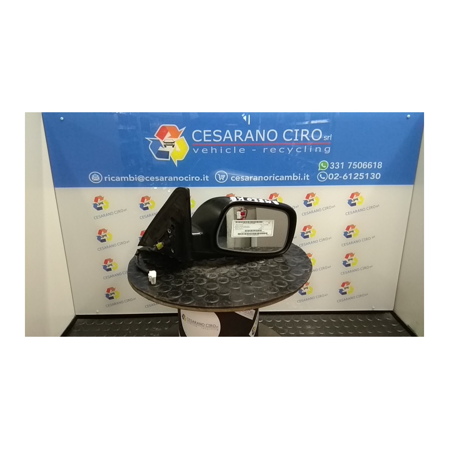 RETROVISORE EST. REGOLAZ. ELETTR. DX. 090 TOYOTA AVENSIS (09/00-04/03) 1CDFTV 8790105041