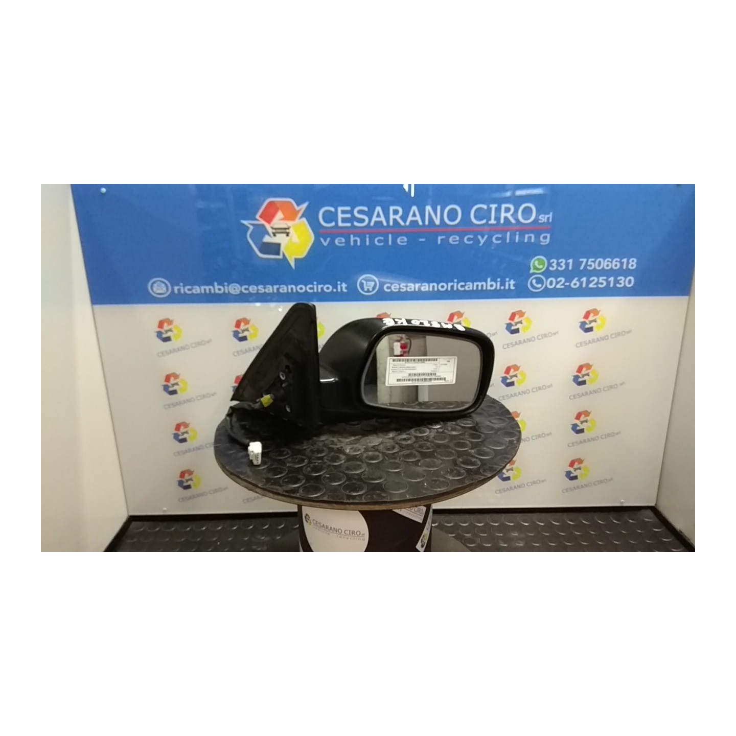 RETROVISORE EST. REGOLAZ. ELETTR. DX. 090 TOYOTA AVENSIS (09/00-04/03) 1CDFTV 8790105041