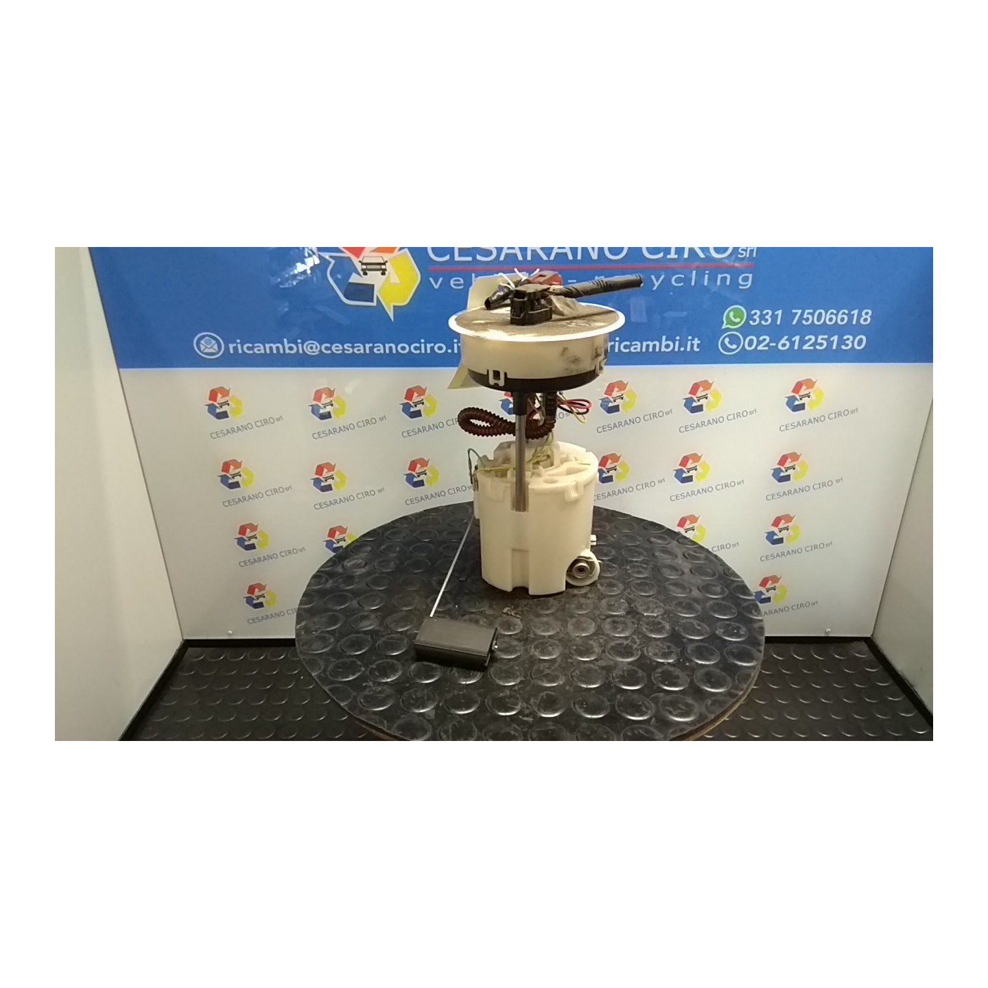 POMPA CARBURANTE C/TRASDUTTORE (GALLEGGIANTE) 020 OPEL AGILA (H08) (01/08-) K12B 93194168