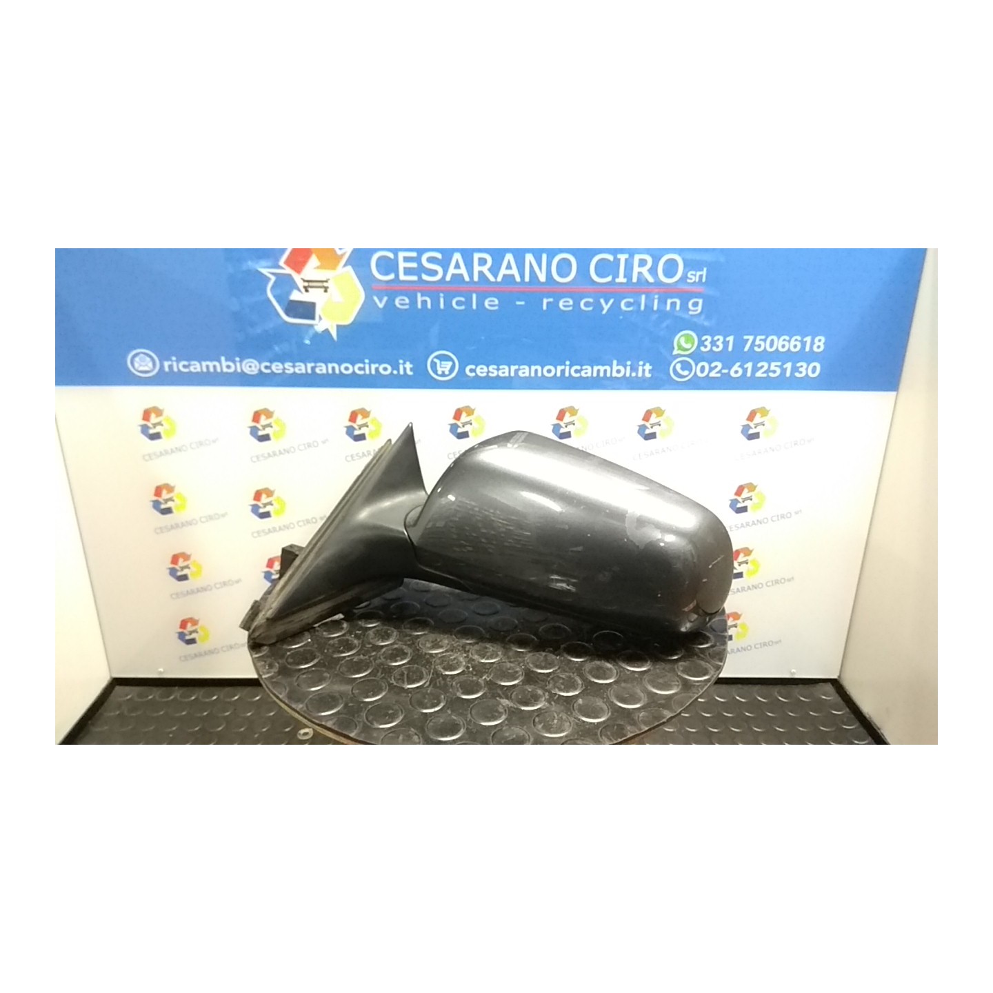 RETROVISORE EST. REGOLAZ. ELETTR. RIENTRABILE SX. 065 AUDI A3 (8L) (08/96-12/01) AKL 8L1858531AA3FZ