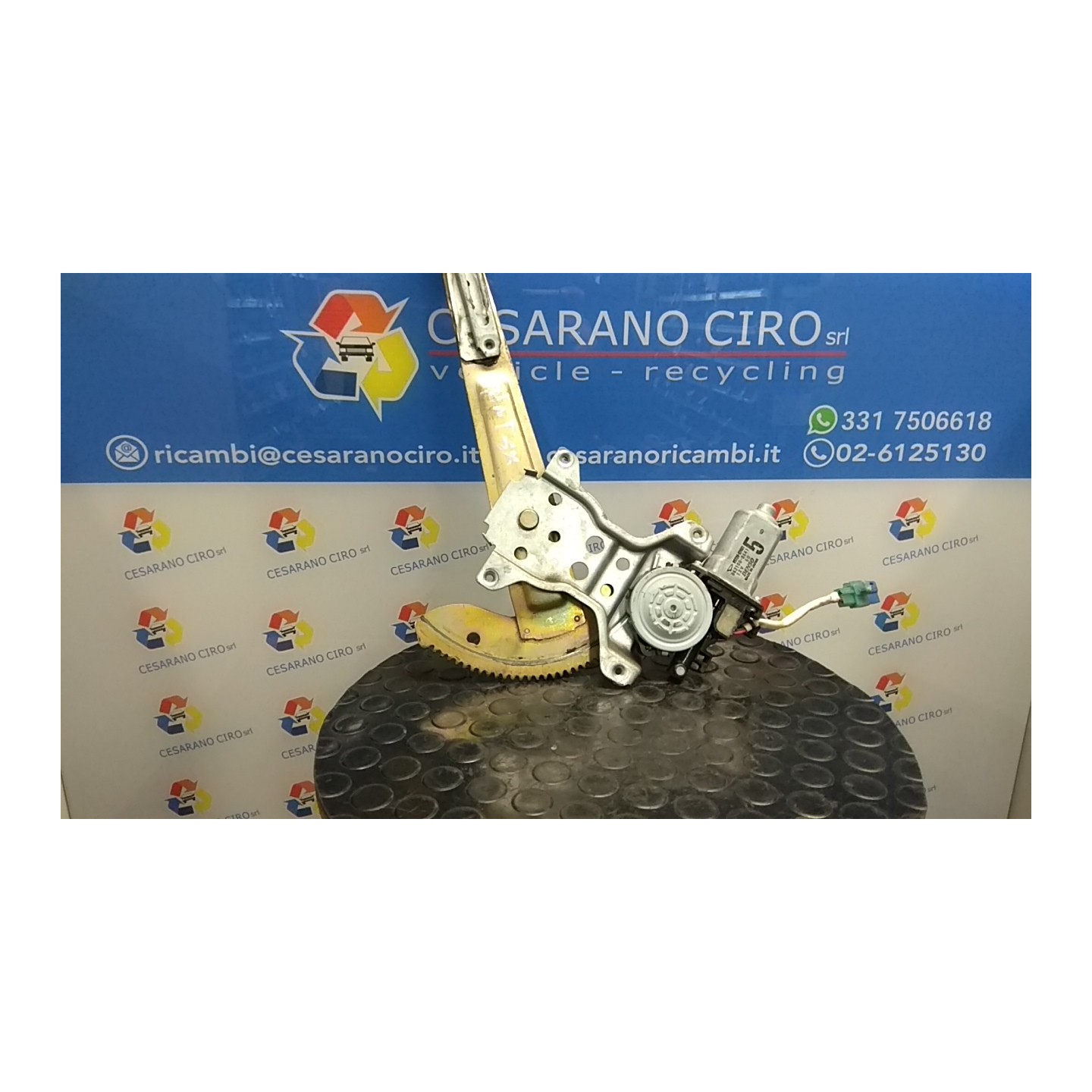 ALZACRISTALLO PORTA ANT. SX. 086 DAIHATSU TERIOS 1A SERIE (09/97-10/06) K3 6980287401000