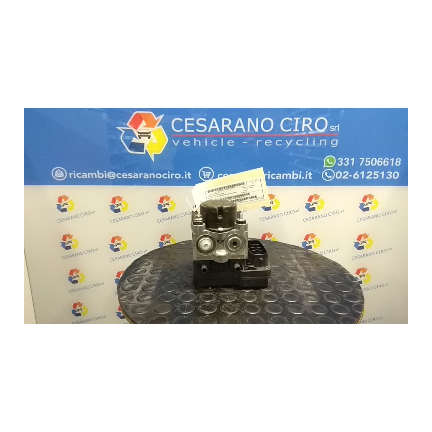 CENTRALINA ABS 088 DAIHATSU TERIOS 1A SERIE (09/97-10/06) K3 8954087404000