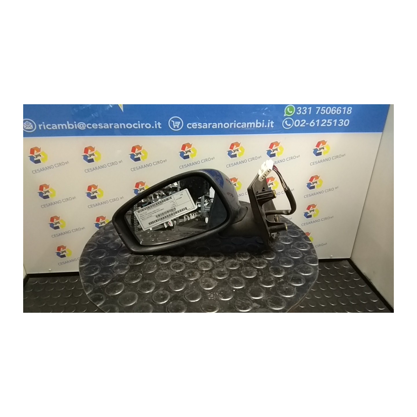 RETROVISORE EST. SX. 043 FIAT IDEA (4D/2S) (10/03-12/12) 843A1000 735360563