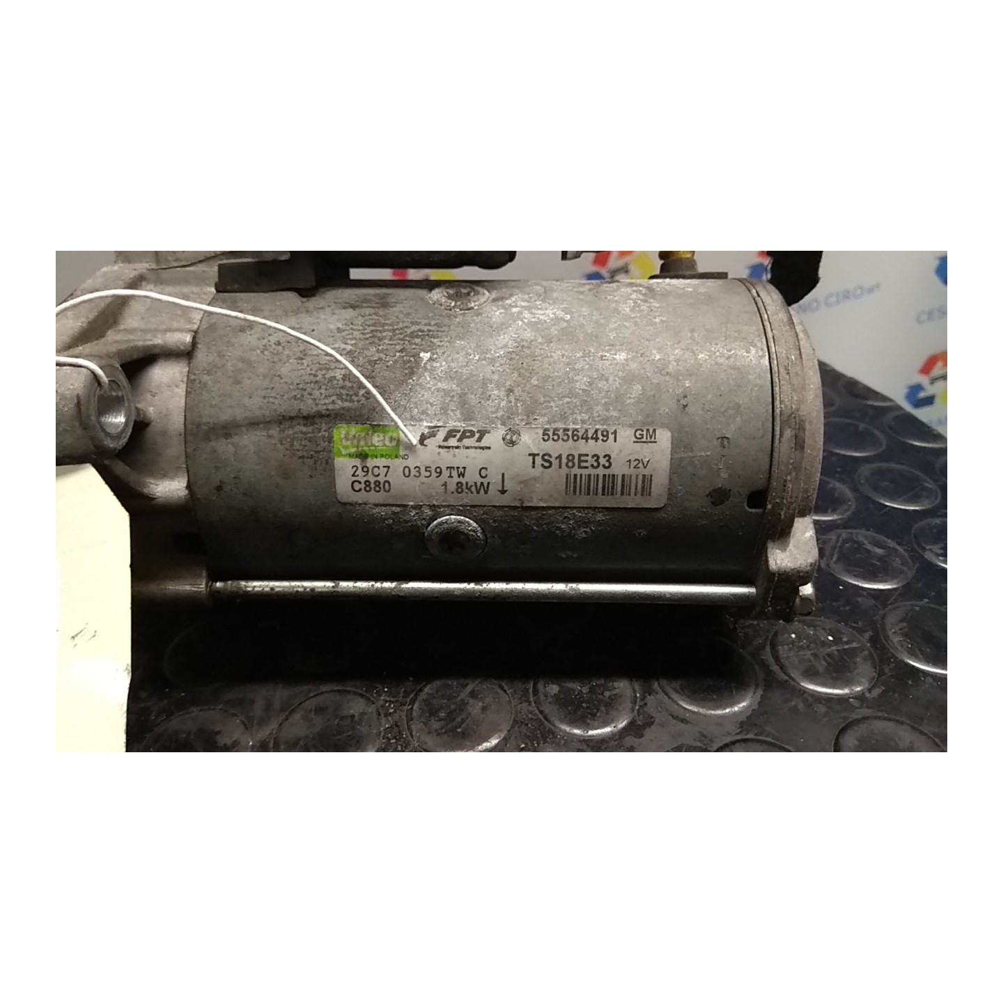 MOTORINO AVVIAMENTO 050 OPEL CORSA (S07) (07/06-02/11) Z13DTH 93189232