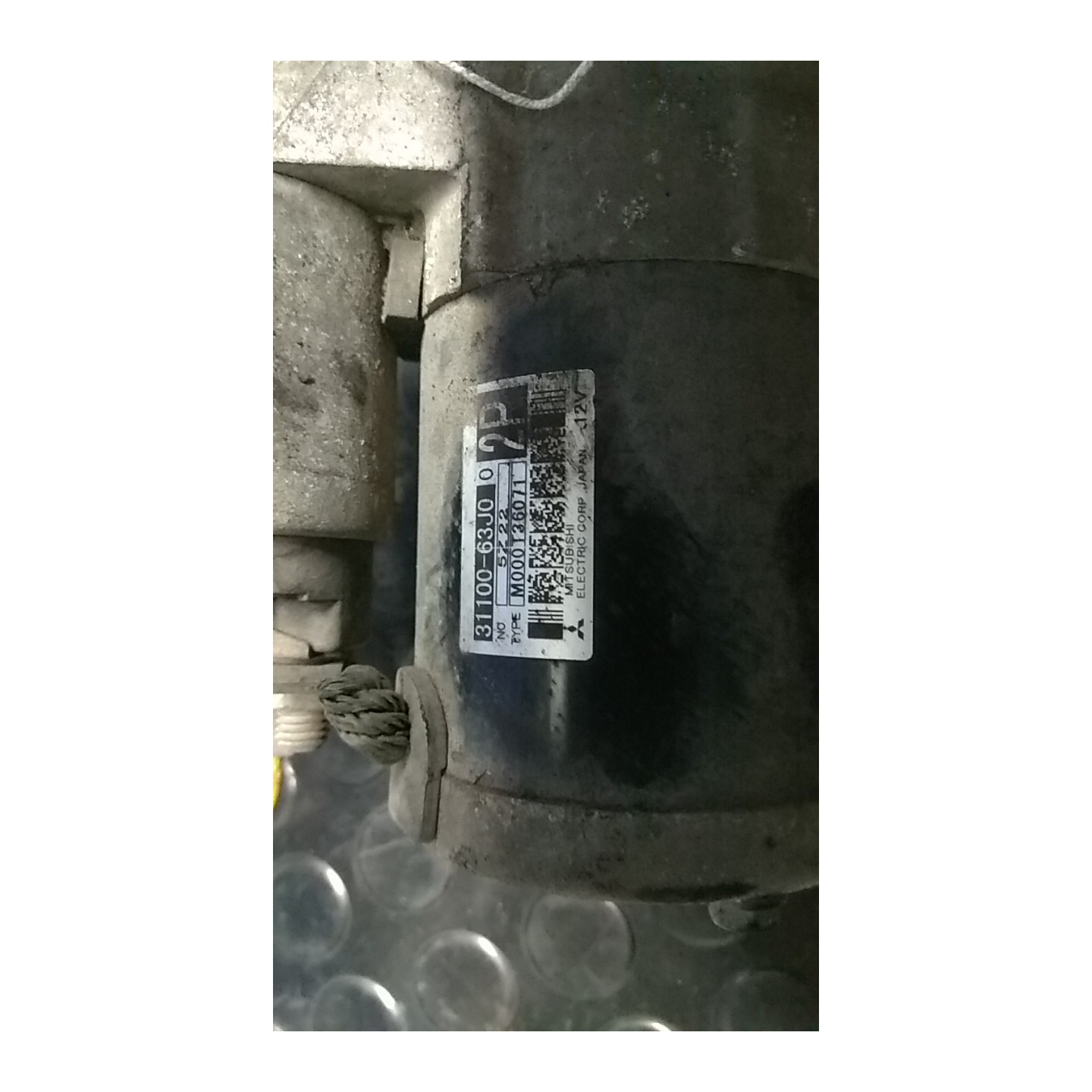 MOTORINO AVVIAMENTO MARCHIATO 31100-63J1 071 SUZUKI SWIFT (04/05-02/11) M13A 3110063J10000