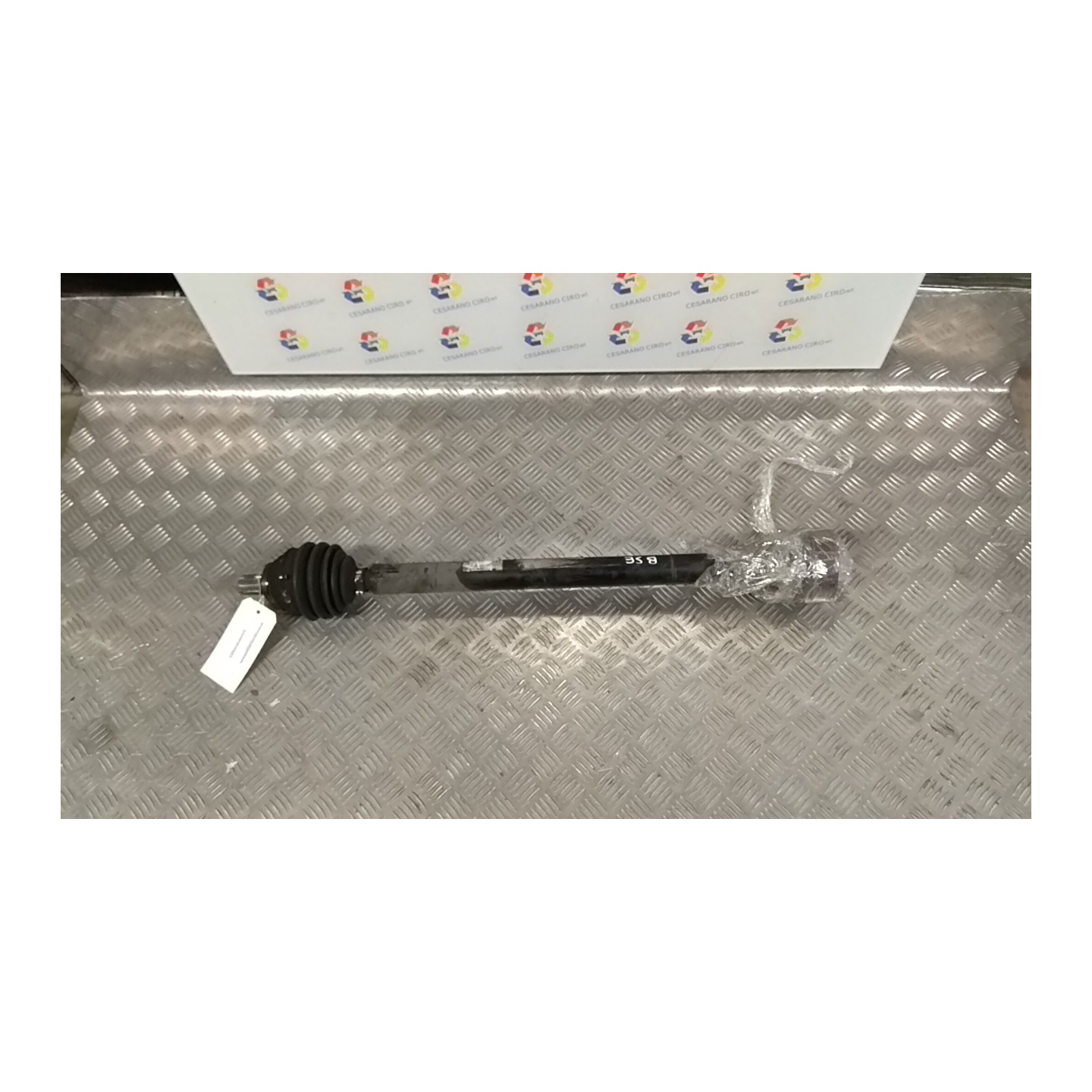 SEMIALBERO ANT. COMPL. DX. 077 VOLKSWAGEN GOLF (1K) (10/03-12/09) BSE 1K0407272JT