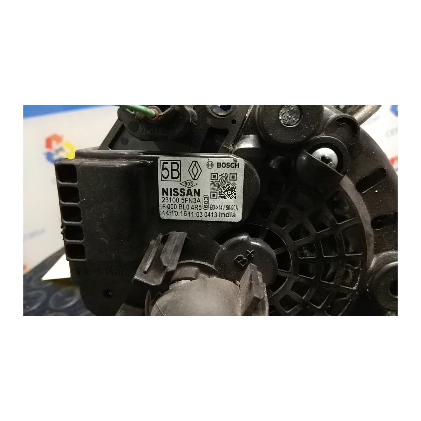 ALTERNATORE 104 NISSAN MICRA (K 14FR) (01/17-) H4B 231005FN1A