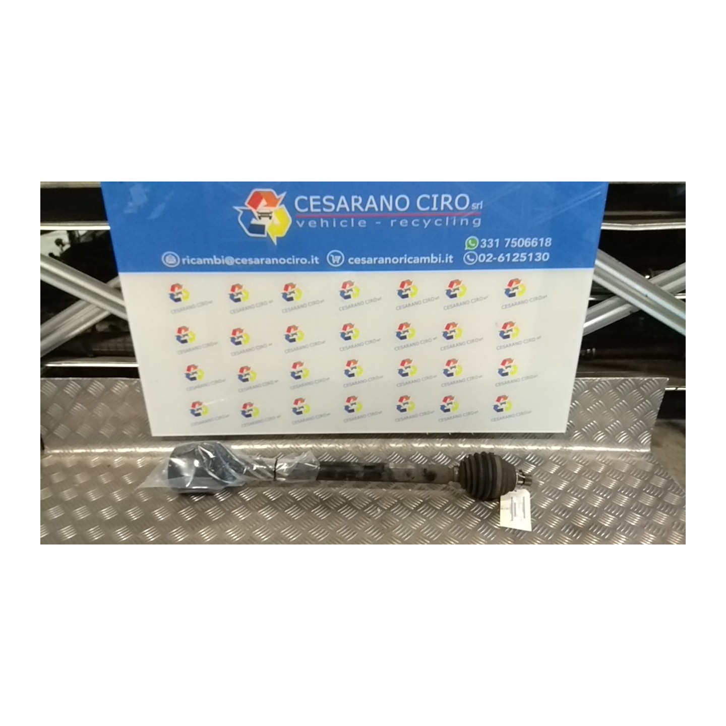 SEMIALBERO ANT. COMPL. MTM. 6M. DX. 114 VOLKSWAGEN GOLF PLUS (5M) (01/05-04/09) BLF 1K0407272MF